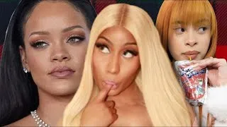 Thumbnail: Nicki REPLACEMENT FAILURE⚠️Meg NEW FISH LIPS🌚❤️Rih EATS BILLIONS🌚Caresha SCÄMZ THE INDUSTRY BADLY
