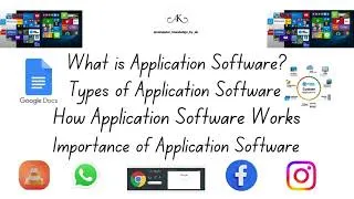 Thumbnail: Understanding Application Software: Types, Functionality, and Importance@computer_knowledge_by_ak