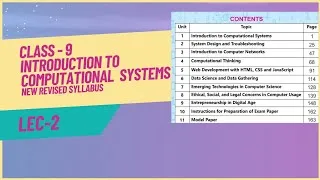 Thumbnail: Class 9 Computer Chapter-1|New Updated Book 2026| lec#2 #9class #computer #punjabboard