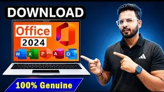 Thumbnail: How to Download MS Office 2024 Genuine | Download MS Word, Excel, PowerPoint on Window 11