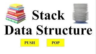 Thumbnail: Stack Data Structure| Stack code in Python| Push and Pop operation| Lecture 2|Chp4|1st year Computer