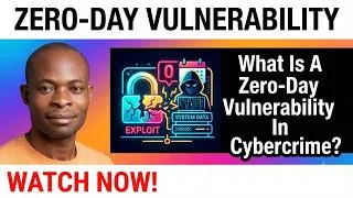 Thumbnail: What Is A Zero-Day Vulnerability In Cybercrime? | Meaning Of Zero-Day Vulnerability In Cybercrime