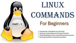 Thumbnail: Complete Linux Commands course for Beginners | Introduction to the Bash Linux Terminal | Part -1