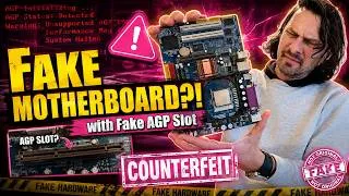 Thumbnail: I Bought a Counterfeit Motherboard... And It's a Nightmare