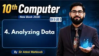 Thumbnail: Analyzing data | class 10 computer chapter 5