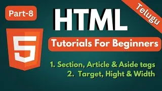 Thumbnail: HTML Part-8 in Telugu | Html full course | @ComputerW0rld #html 