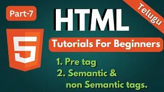 Thumbnail: HTML Part-7 in Telugu | Html full course | @ComputerW0rld #html 