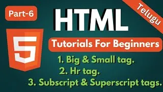 Thumbnail: HTML Part-6 in Telugu | Html full course | @ComputerW0rld #html 