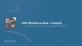 Thumbnail: CompXL | ADP Workforce Now | Introduction to Complex Compensation Planning