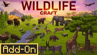 Thumbnail: WildlifeCraft | Official Release Trailer (Minecraft Add-On)