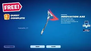 Thumbnail: How to get Slone's Innovation Axe Pickaxe in Fortnite - Complete Weekly quests from Week 8