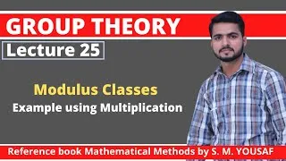 Thumbnail: Lecture 25: Modulus Classes Example with Multiplication (Set {1, 3, 7, 9})