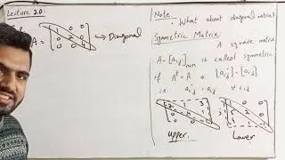 Thumbnail: Triangular Matrix | Symmetric and Skew Symmetric Matrix | @ComsianMathAcademy