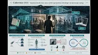 Thumbnail: 32. Coherence (2013) — Quantum decoherence, many-worlds superposition, Schrodinger-cat macroscopic a