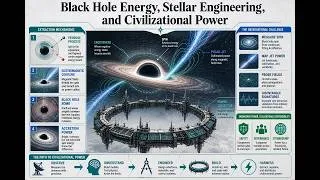 Thumbnail: 68. Black Hole Energy, Stellar Engineering, and Civilizational Power