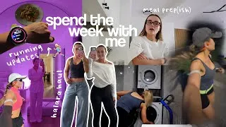 Thumbnail: a week in my life as a 27 year old: meal prep(ish), running updates, hockey, grocery shopping + more