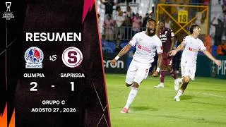Thumbnail: Club Olimpia vs Saprissa | Copa Centroamericana Concacaf 2026 | Fase de Grupos