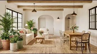 Thumbnail: A Warm Modern Farmhouse Filled With Light, Wood and Greenery