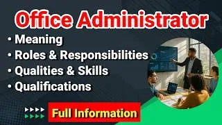Thumbnail: office administrator | office administrator job | course | roles responsibilities qualities