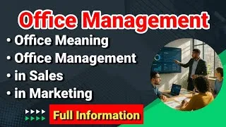 Thumbnail: what is office management | office management | meaning of office management | what is office****
