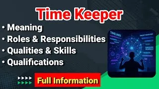 Thumbnail: Time Keeper Job Description | Roles and Responsibilities | Duties Qualities Skills