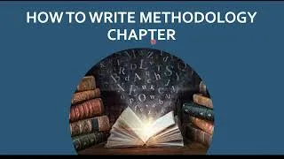 Thumbnail: How to write Methodology Chapter in Thesis/Dissertation??