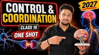 Thumbnail: Control & Coordination ONE SHOT | Class 10 Science | पूरा Chapter एक Video में