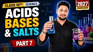 Thumbnail: Ncert exercise in One Shot  | Class 10 Science Chapter 2 | Part 7 | NCERT | CBSE & MP Board