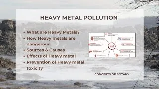 Thumbnail: Heavy Metal Pollution| Sources, Causes, Effects, Control & Prevention| Concepts of Botany