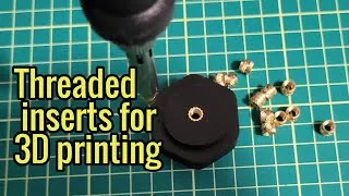 Thumbnail: Threaded inserts for 3D printing
