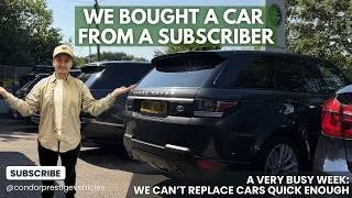 Thumbnail: A Busy Week - We Can't Replace Sold Cars Quick Enough... Plus We Bought a Car From a Subscriber!