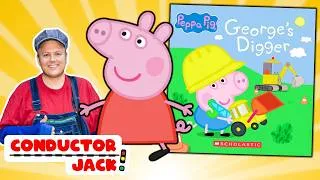 Thumbnail: Peppa Pig: George's Digger (Peppa Pig Storybook #40) - Read Aloud Book for Children & Toddlers
