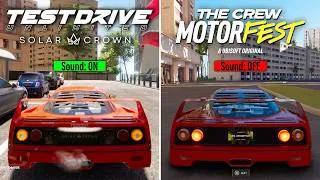 Thumbnail: TDU Solar Crown vs The Crew Motorfest - Car Sound and Details Comparison