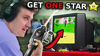 Thumbnail: I challenged 5,000 people to beat Mario 64