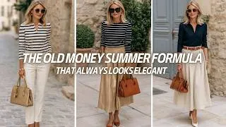 Thumbnail: The Old Money Summer Formula That Always Looks Elegant