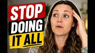 Thumbnail: Homeschool Routine? Stop Trying to Fit Everything.