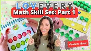 Thumbnail: Lovevery Math Skill Set Review: Part 1 Hands On Math vs Amazon Self Curating | Math Games for Kids