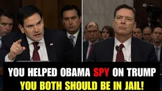 Thumbnail: Watch Marco Rubio ABSOLUTELY DESTROY Cocky James Comey after Trying to Lie in Congress