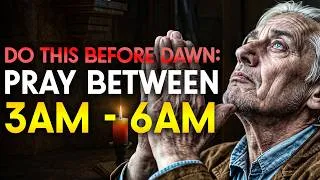 Thumbnail: Praying Between 3AM and 6AM | Shutting Doors the Enemy Opened