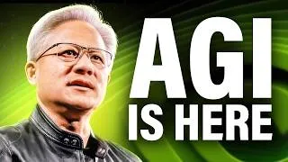 Thumbnail: "AGI is Here" - Nvidia CEO