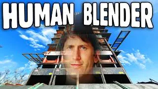 Thumbnail: I Built a HUMAN BLENDER in Fallout 4