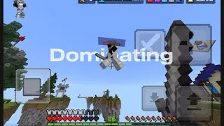 Thumbnail: 5 minutes of Dominating in Hive Bedwars on Mobile