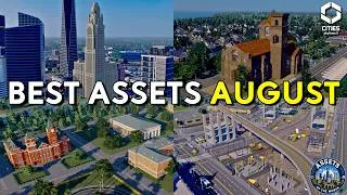 Thumbnail: The BEST New Assets in Cities Skylines 2 | Assets of the Month - August