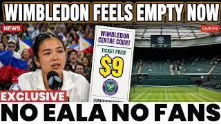Thumbnail: ALEX EALA EFFECT! Wimbledon STUNNED As Ticket Sales PLUNGE After Alex Eala's Exit!