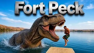 Thumbnail: Fort Peck Montana Class C RV Boondocking: Roundhouse Dam to West End Lake Adventures with Ash & Jay