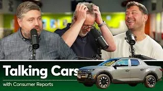Thumbnail: Small Trucks Are the Perfect Size for Nobody: 2026 Hyundai Santa Cruz | Talking Cars #514
