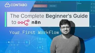 Thumbnail: Create Your First n8n Workflow (Complete Beginner's Guide)