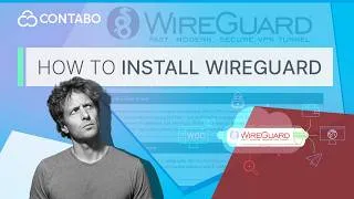 Thumbnail: How to Install WireGuard on a Contabo VPS (Full Tutorial)
