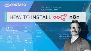 Thumbnail: How to Self-Host n8n on a VPS (1-Click Install on Contabo)