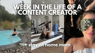Thumbnail: Filming paid brand deals + accepting free influencer services | Week in the life of a SAHM + creator